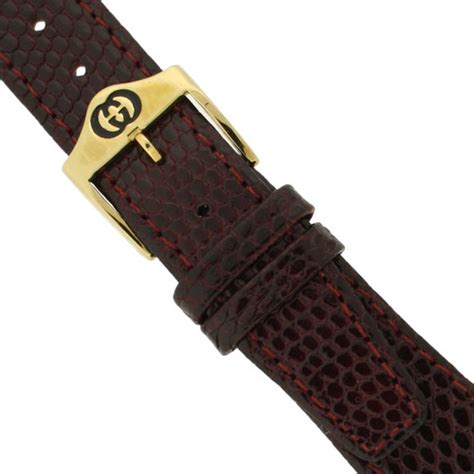 leather gold gucci watch|Gucci leather watch band replacement.